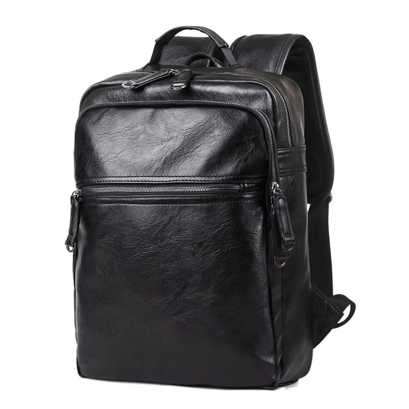 Men's Leather Travel Backpack Travelular