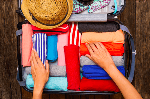 Ho to fold your clothes for travel