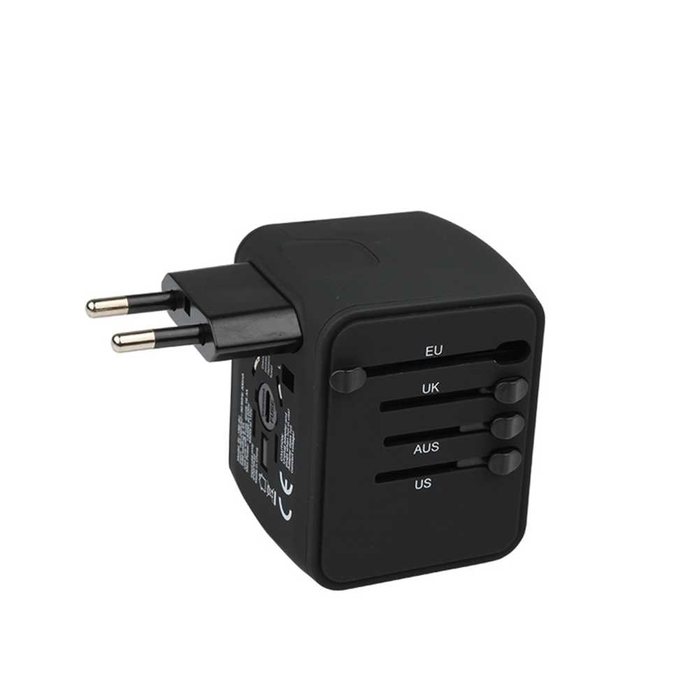 Travel Socket Adapter with USB Ports Travel Socket Adapter with USB Ports