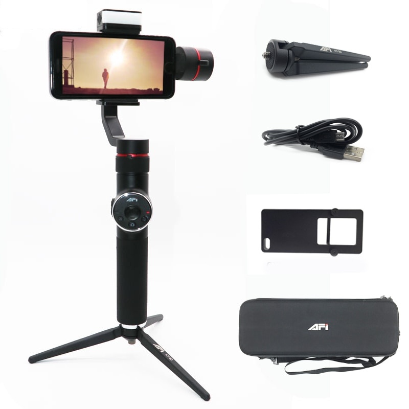 3-Axis Handheld Phone Stabilizer with Light 3-Axis Handheld Phone Stabilizer with Light