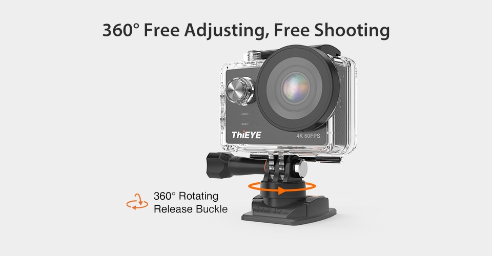 4K Ultra HD Action Camera with Gyro Stabilizer